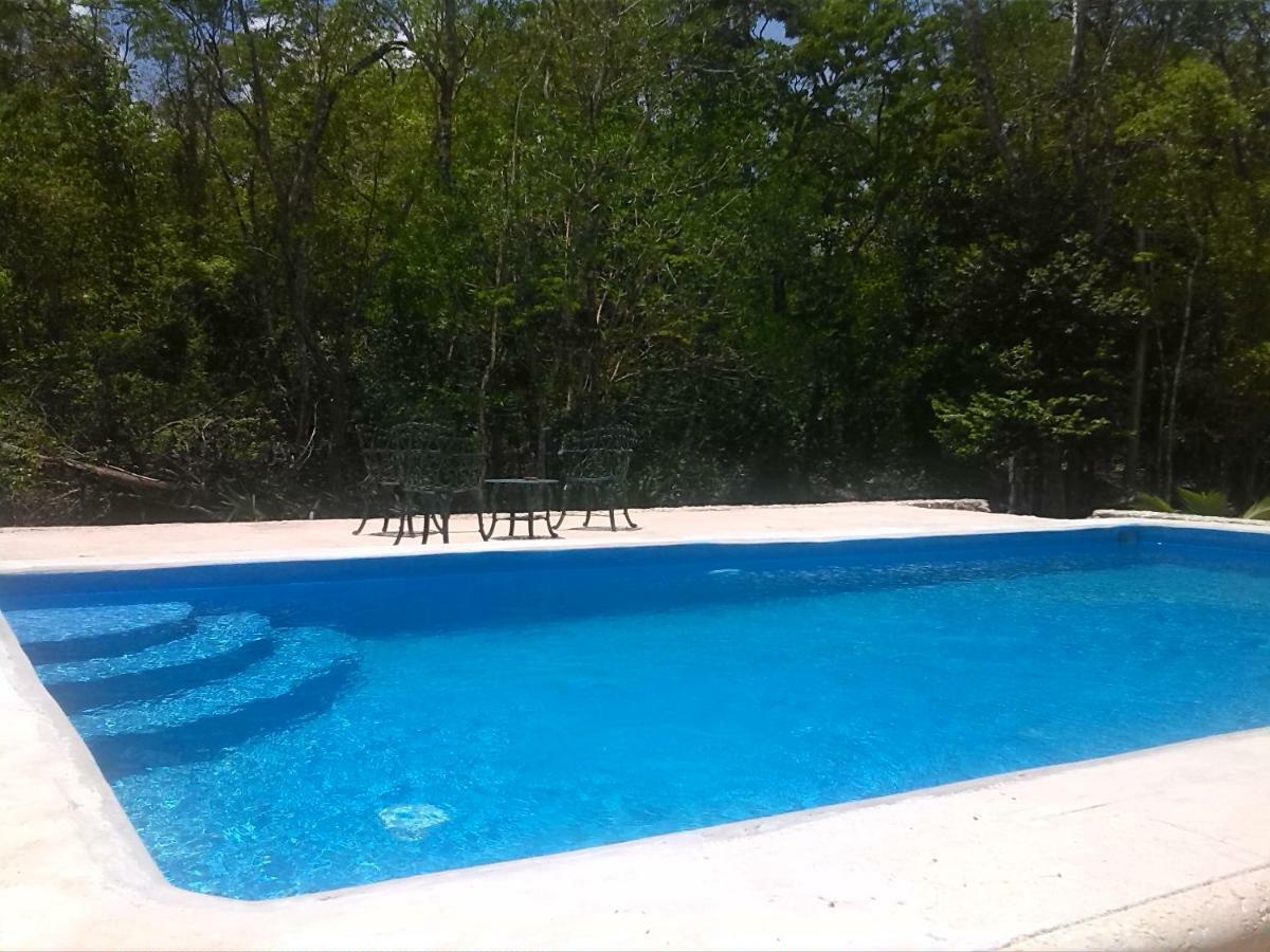Hacienda Coba Bed and Breakfast Buitenkant foto