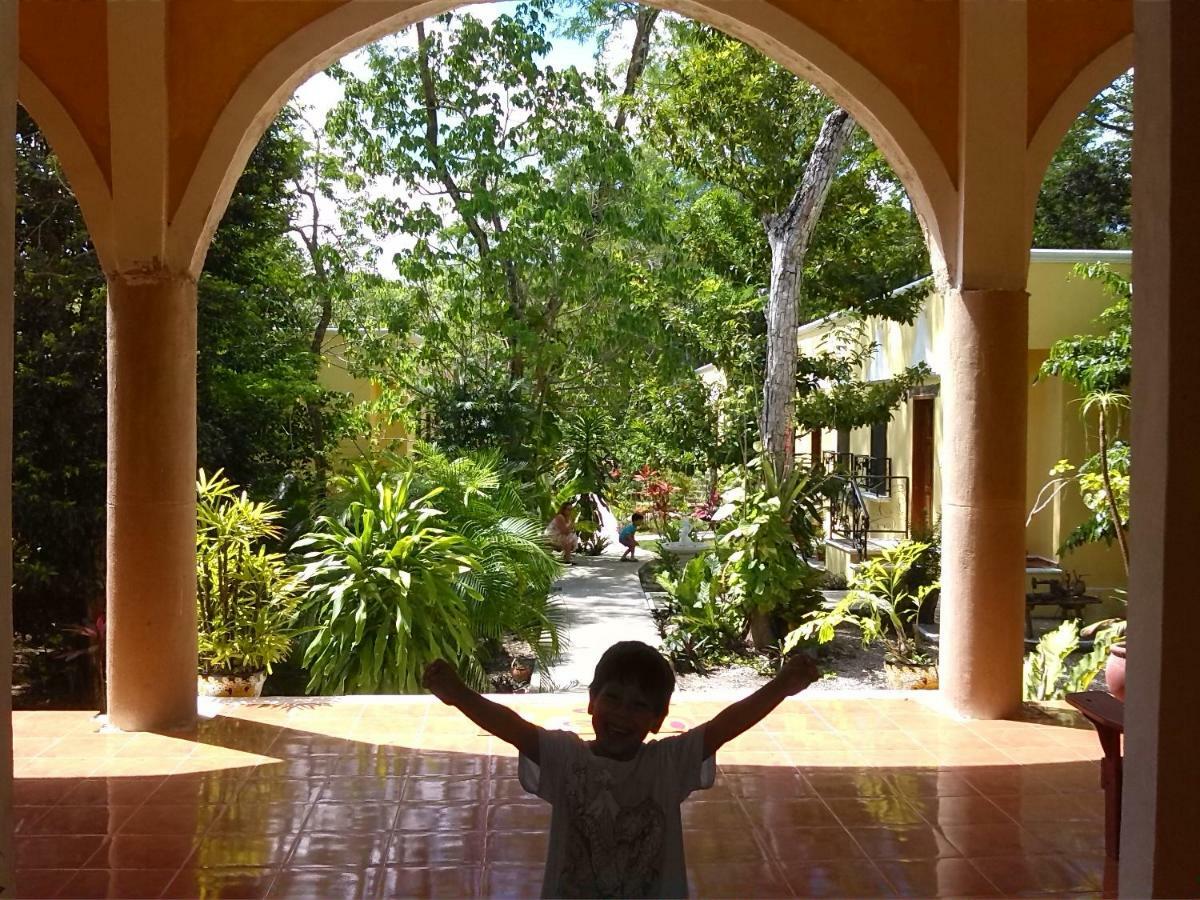 Hacienda Coba Bed and Breakfast Buitenkant foto